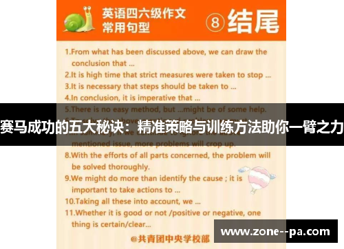 赛马成功的五大秘诀：精准策略与训练方法助你一臂之力