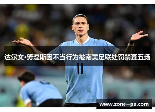 达尔文·努涅斯因不当行为被南美足联处罚禁赛五场 达尔文·努涅斯因不当行为被南美足联处罚禁赛五场